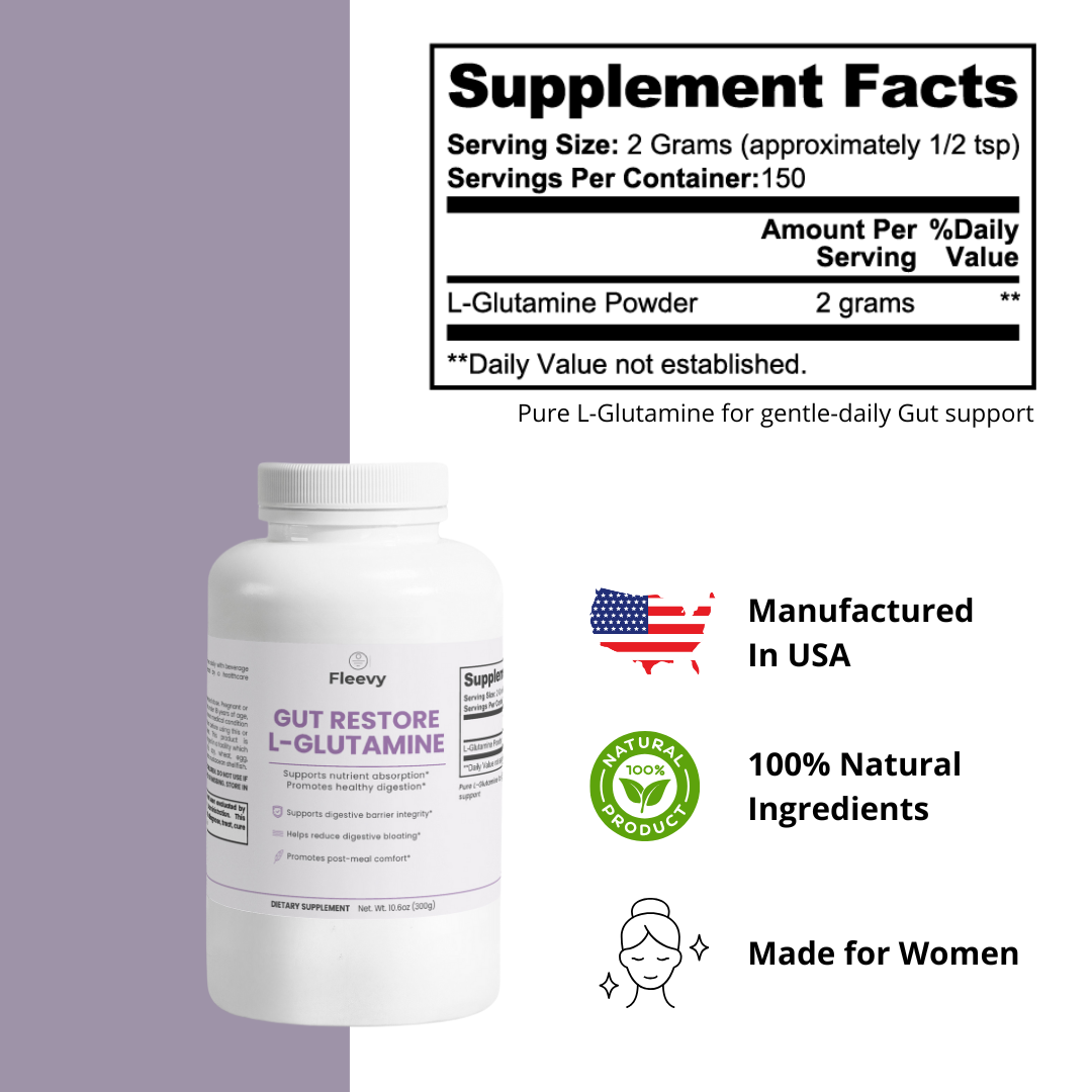 Gut Restore L-Glutamine Powder
